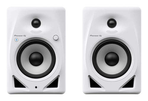 Pioneer DJ DM-50D-BT-W Studio Monitors w. Bluetooth (White)