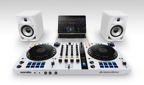 Pioneer DJ DM-50D-BT-W Studio Monitors w. Bluetooth (White)